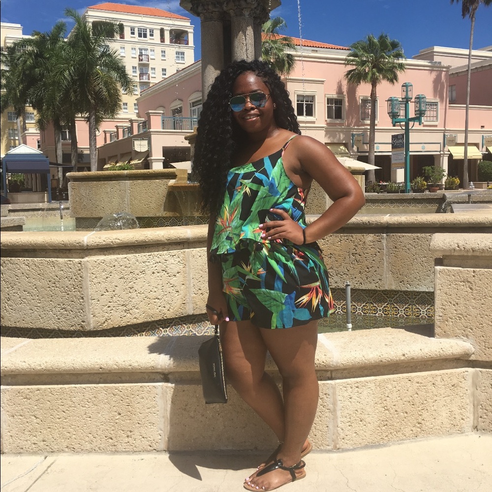 Multi Colored Romper